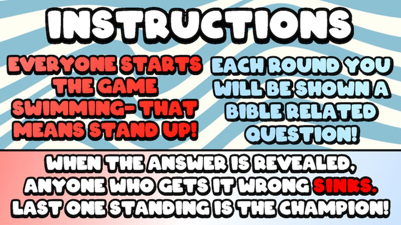 Sink or Swim: Bible Edition